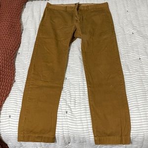 J Crew, tan chinos pants, The Driggs Collection, 33’x30’